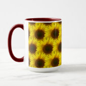 Sonnenblumen Kaffeetasse (Links)