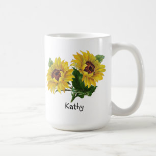 Sonnenblumen Kaffeetasse