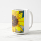 Sonnenblumen kaffeetasse (VorderseiteRechts)