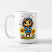 Sonnenblumen Kaffeetasse (Links)