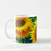 Sonnenblumen Kaffeetasse (Links)