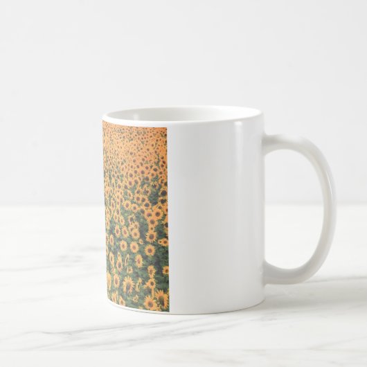 Sonnenblumen Kaffeetasse (Rechts)