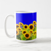 Sonnenblumen Kaffeetasse (Links)