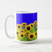 Sonnenblumen Kaffeetassen (Links)