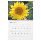 Sonnenblumen Kalender (Mär 2027)
