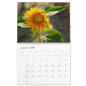 Sonnenblumen Kalender (Jan 2027)