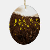 Sonnenblumen Keramik Ornament (Rechts)