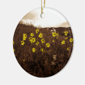 Sonnenblumen Keramik Ornament (Links)