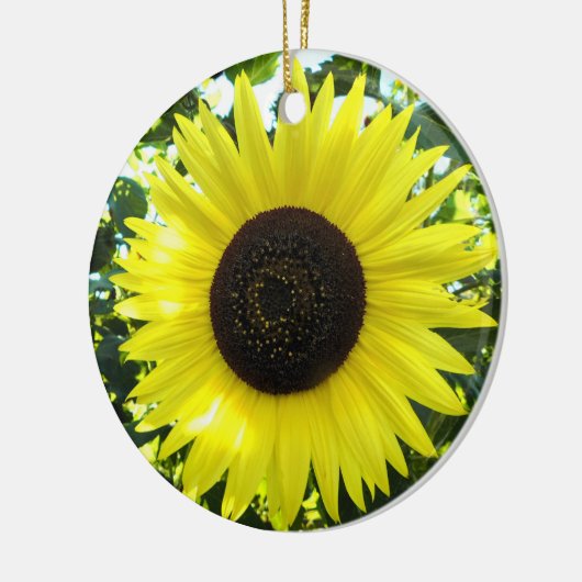 Sonnenblumen Keramik Ornament (Links)