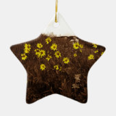 Sonnenblumen Keramik Ornament (Vorne)