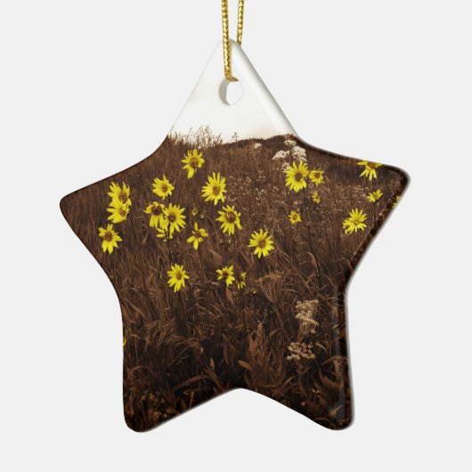 Sonnenblumen Keramik Ornament (Links)