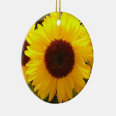 Sonnenblumen Keramik Ornament (Rechts)