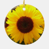 Sonnenblumen Keramik Ornament (Hinten)