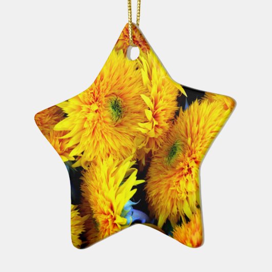 Sonnenblumen Keramik Ornament (Links)
