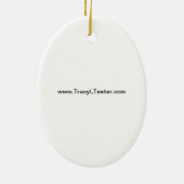 Sonnenblumen Keramik Ornament (Hinten)