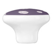 Sonnenblumen Keramikknauf (Seitenansicht)