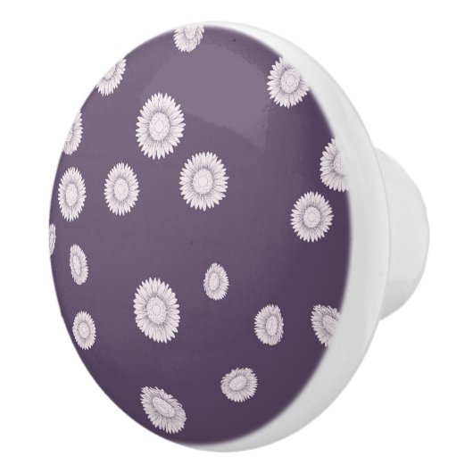 Sonnenblumen Keramikknauf (Rechts)