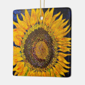Sonnenblumen Keramikornament (Links)
