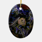 SONNENBLUMEN KERAMIKORNAMENT (Vorne)