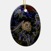 SONNENBLUMEN KERAMIKORNAMENT (Hinten)