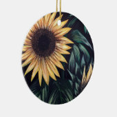 Sonnenblumen Keramikornament (Rechts)