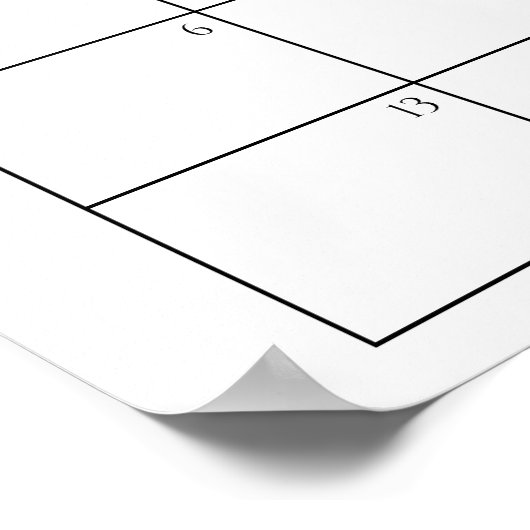 Sonnenblumen Kinderdusche Ratschlag Fälligkeitsdat Poster (Ecke)