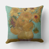 Sonnenblumen Kissen (Rückseite)