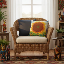 Sonnenblumen-Kissen für den Außenbereich - Whimsic Kissen