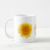 Sonnenblumen Klassische Tasse (Links)