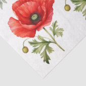 Sonnenblumen, Klatschmohn & Eukalyptus Decoupage Seidenpapier (Ausschnitt)