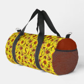 Sonnenblumen-Kleine-Duffel-Turnbeutel Duffle Bag (Rechte Ecke)