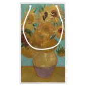 Sonnenblumen Kleine Geschenktüte (Rückseite)