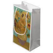 Sonnenblumen Kleine Geschenktüte (Rückseite Schrägansicht)