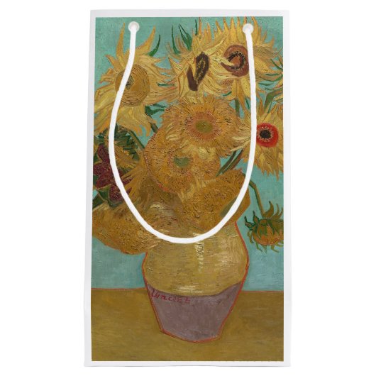 Sonnenblumen Kleine Geschenktüte (Vorderseite)