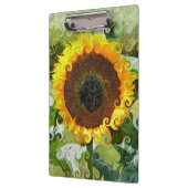 SONNENBLUMEN KLEMMBRETT (Links)