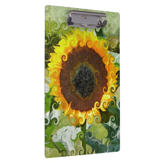 SONNENBLUMEN KLEMMBRETT (Rechts)