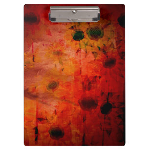 Sonnenblumen Klemmbrett