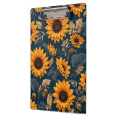 Sonnenblumen Klemmbrett (Links)