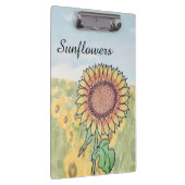 Sonnenblumen  klemmbrett (Rechts)