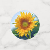 Sonnenblumen Konfetti (Klein Vorderseite)