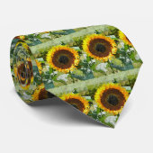 SONNENBLUMEN KRAWATTE (Gerollt)