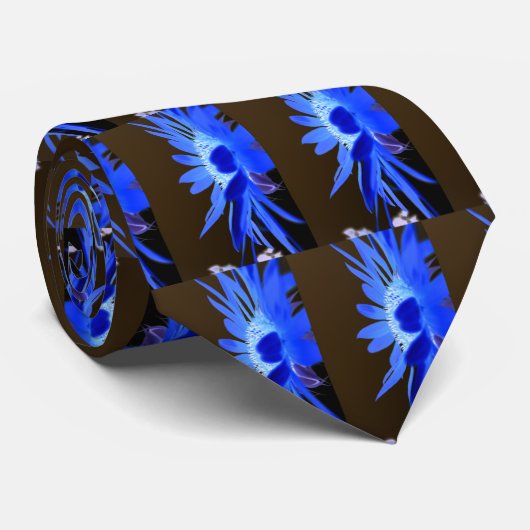 Sonnenblumen Krawatte (Gerollt)