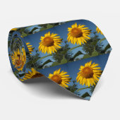 Sonnenblumen Krawatte (Gerollt)