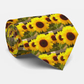 Sonnenblumen Krawatte (Gerollt)