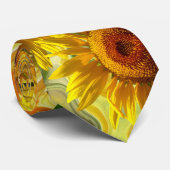 Sonnenblumen Krawatte (Gerollt)
