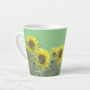 Sonnenblumen Kruste. BC Green Latte Tasse