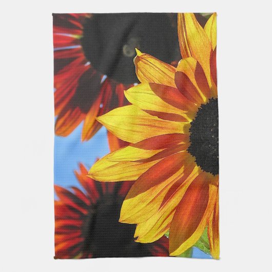 Sonnenblumen Küchentuch (Vertikal)