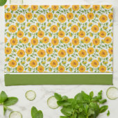 Sonnenblumen Küchentücher (Gefaltet)
