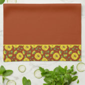 Sonnenblumen Küchentücher (Gefaltet)