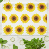 Sonnenblumen Küchentücher (Gefaltet)